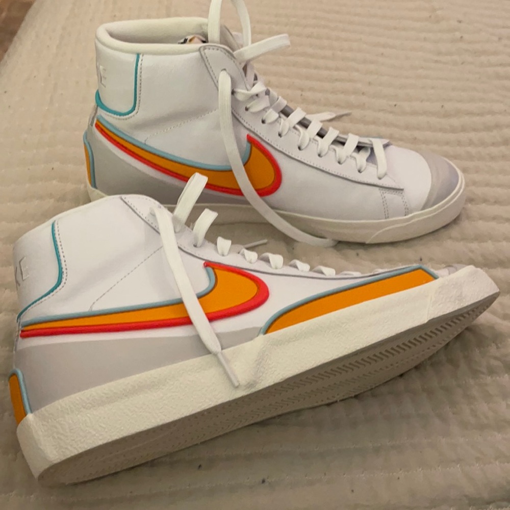 Nike high top blazers